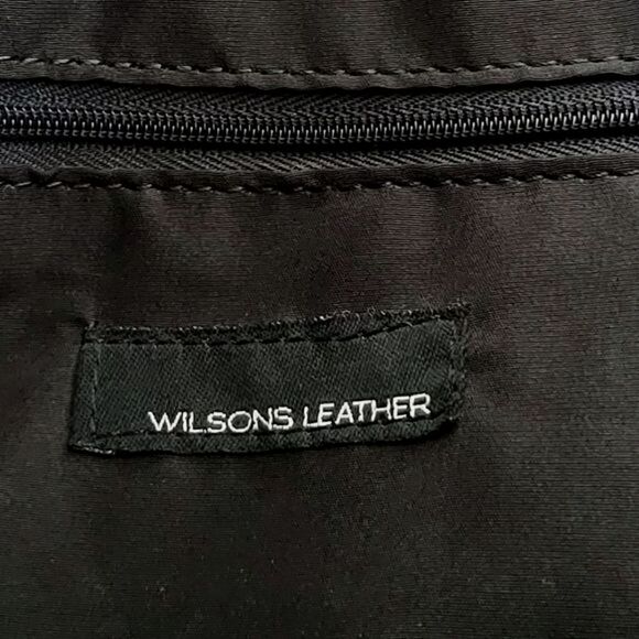 Wilson Black Large Pebble Leather Tote Bag - Picture 6 of 9